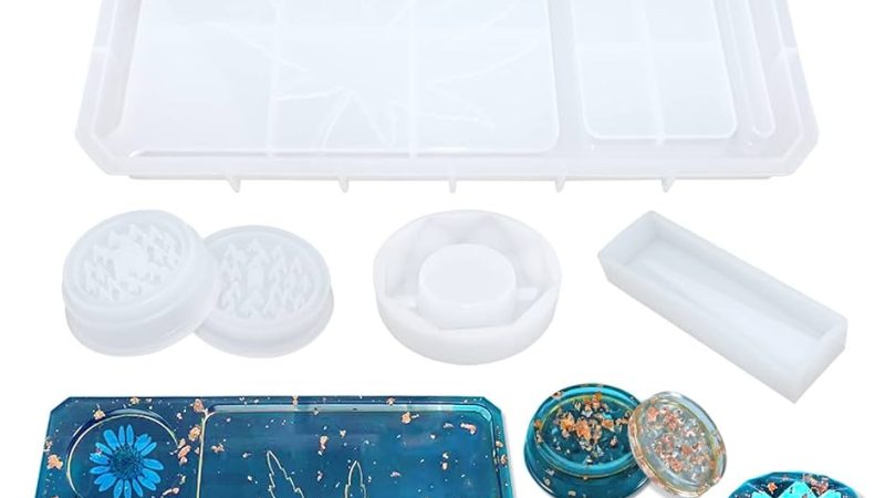 Rolling Tray Resin Molds